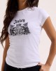 Juicy Couture Dog Crest Graphic T-shirt White Μπλούζα