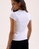 Juicy Couture Dog Crest Graphic T-shirt White Μπλούζα