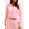 Juicy Couture Madison Pink Diamante Velour Ζακέτα Φόρμας
