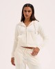 Juicy Couture Sugar Swizzle Madison Diamante Velour Ζακέτα Φόρμας