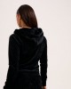 Juicy Couture Madison Black Outline Diamante Ζακέτα Φόρμας Juicy Couture Madison Black Outline Diamante Ζακέτα Φόρμας