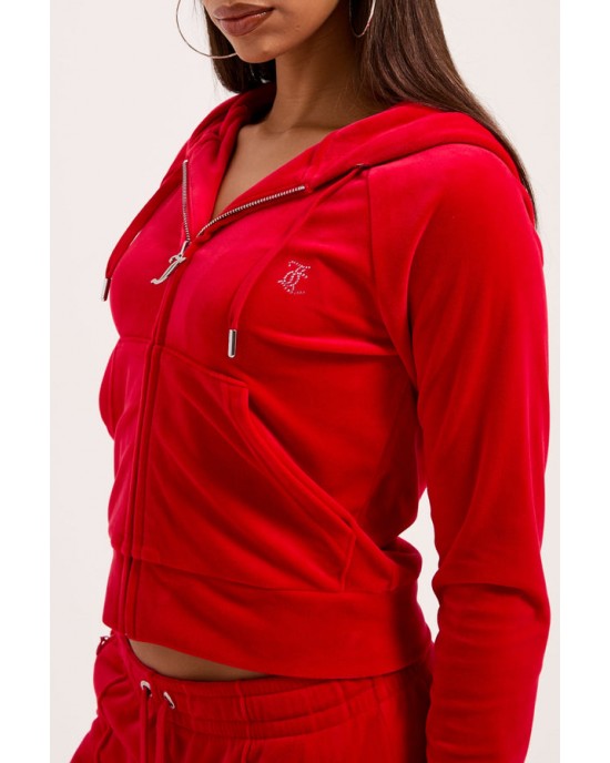 Juicy Couture Madison Toreador Outline Diamante Ζακέτα Φόρμας Juicy Couture Madison Toreador Outline Diamante Ζακέτα Φόρμας