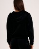 Juicy Couture Iccle Black Outline Diamante Oversized Cropped Ζακέτα Φόρμας Juicy Couture Iccle Black Outline Diamante Oversized Cropped Ζακέτα Φόρμας