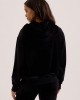 Juicy Couture Black Halan Oversized Classic Velour Ζακέτα