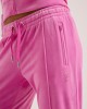 Juicy Couture Super Pink Tina Velour Outline Diamante Παντελόνι Φόρμας