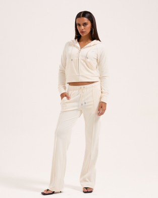 Juicy Couture Sugar Swizzle Tina Velour Outline Diamante Παντελόνι Φόρμας