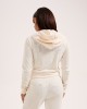 Juicy Couture Sugar Swizzle Tina Velour Outline Diamante Παντελόνι Φόρμας