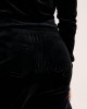 Juicy Couture Tina Black Velour Outline Diamante Παντελόνι Φόρμας Juicy Couture Tina Black Velour Outline Diamante Παντελόνι Φόρμας