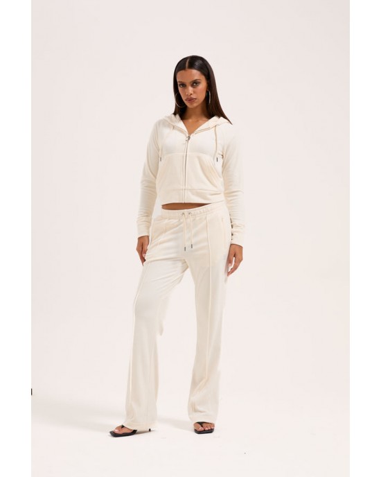 Juicy Couture Tina Sugar Swizzle Velour Outline Diamante Παντελόνι Φόρμας Juicy Couture Tina Sugar Swizzle Velour Outline Diamante Παντελόνι Φόρμας