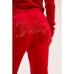 Juicy Couture Tina Toreador Velour Outline Diamante Παντελόνι Φόρμας Juicy Couture Tina Toreador Velour Outline Diamante Παντελόνι Φόρμας
