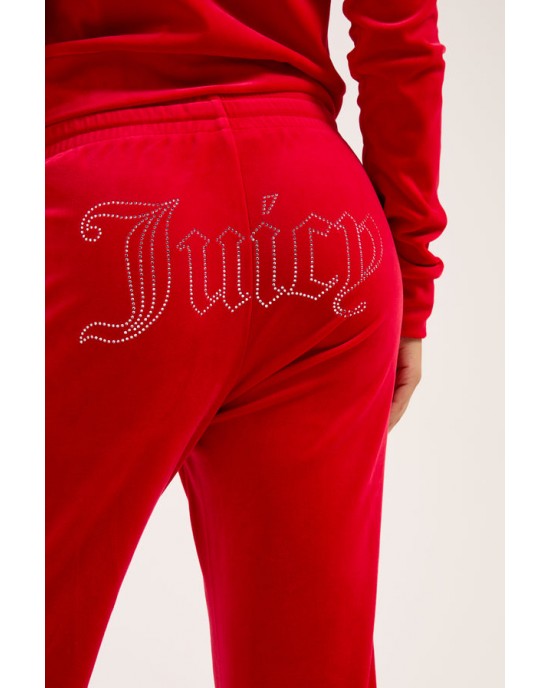 Juicy Couture Tina Toreador Velour Outline Diamante Παντελόνι Φόρμας Juicy Couture Tina Toreador Velour Outline Diamante Παντελόνι Φόρμας