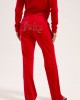 Juicy Couture Tina Toreador Velour Outline Diamante Παντελόνι Φόρμας Juicy Couture Tina Toreador Velour Outline Diamante Παντελόνι Φόρμας
