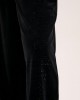 Juicy Couture Cheviot Black Cuffed Outline Diamante Wide Leg Παντελόνι Juicy Couture Cheviot Black Cuffed Outline Diamante Wide Leg Παντελόνι