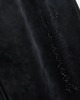 Juicy Couture Cheviot Black Cuffed Outline Diamante Wide Leg Παντελόνι Juicy Couture Cheviot Black Cuffed Outline Diamante Wide Leg Παντελόνι