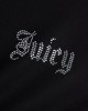 Juicy Couture Old Gothic Diamanté Baby T-shirt Black Μπλούζα