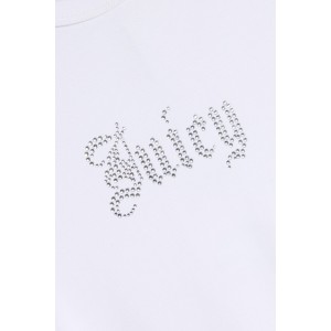 Juicy Couture Old Gothic Diamanté Baby T-shirt White Μπλούζα