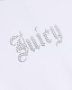 Juicy Couture Old Gothic Diamanté Baby T-shirt White Μπλούζα