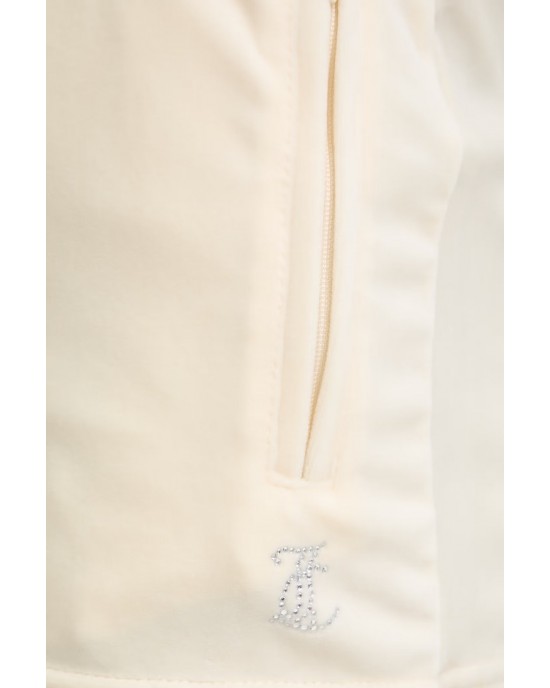 Juicy Couture Sugar Swizzle Tamia Velour Outline Diamante Σορτς
