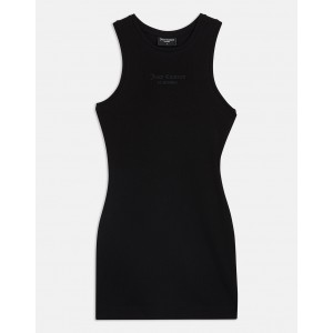Juicy Couture Rib Jersey Bentley Black Φόρεμα