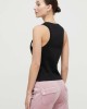 Juicy Couture Beckham Vest Rib Black Μπλούζα