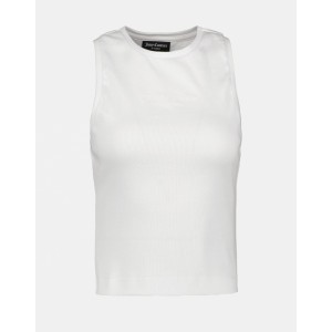 Juicy Couture Beckham Vest Rib White Μπλούζα Juicy Couture Beckham Vest Rib White Μπλούζα
