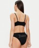 Juicy Couture Diamante Bralette & High Waist Leg Brief Black Σετ Εσωρούχων