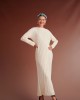 Karavan Christine Knitted Ivory Φόρεμα