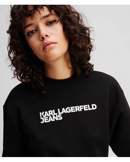 Karl Lagerfeld Logo Black Πουλόβερ Karl Lagerfeld Logo Black Πουλόβερ