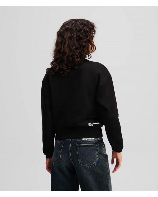 Karl Lagerfeld Logo Black Πουλόβερ Karl Lagerfeld Logo Black Πουλόβερ
