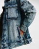 Karl Lagerfeld Utility Denim Tinted Visual Washed Blue Τζάκετ