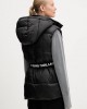 Karl Lagerfeld Belted Puffer Vest Black Μπουφάν Karl Lagerfeld Belted Puffer Vest Black Μπουφάν