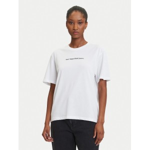 Karl Lagerfeld Blurred Logo T-Shirt White Μπλούζα