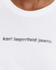 Karl Lagerfeld Blurred Logo T-Shirt White Μπλούζα