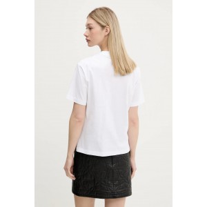 Karl Lagerfeld Floral Print T-Shirt White Μπλούζα