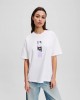 Karl Lagerfeld Karl Print T-Shirt White Μπλούζα