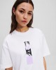 Karl Lagerfeld Karl Print T-Shirt White Μπλούζα