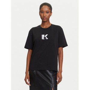 Karl Lagerfeld Regular Fit K Logo Tee Black Μπλούζα