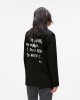 Karl Lagerfeld Karl Quote Black Σακάκι Karl Lagerfeld Karl Quote Black Σακάκι