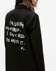 Karl Lagerfeld Karl Quote Black Σακάκι Karl Lagerfeld Karl Quote Black Σακάκι