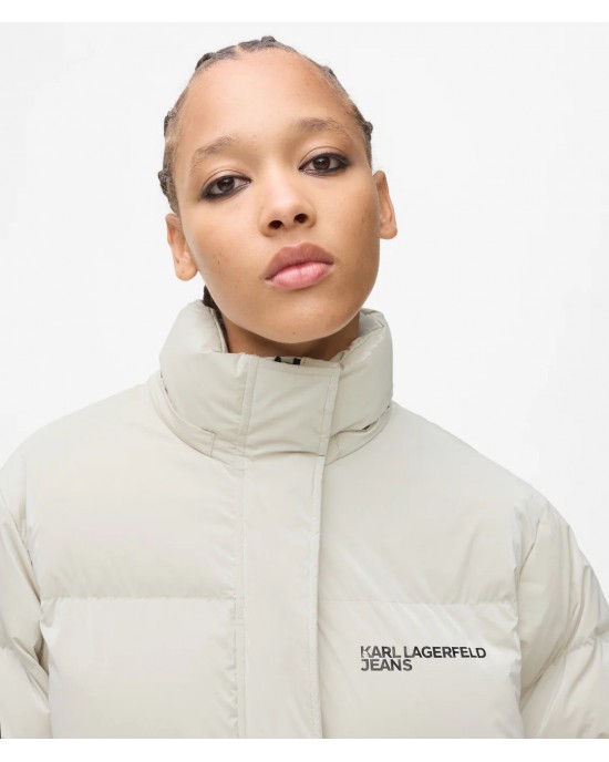 Karl Lagerfeld Shiny Puffer Moonstruck Μπουφάν