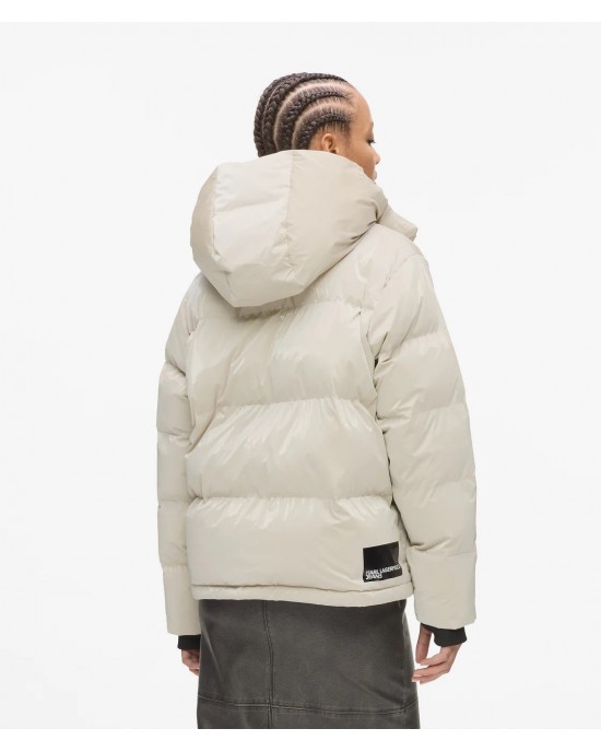 Karl Lagerfeld Shiny Puffer Moonstruck Μπουφάν