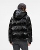 Karl Lagerfeld Shiny Puffer Black Μπουφάν