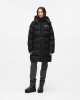 Karl Lagerfeld Long Puffer Black Μπουφάν