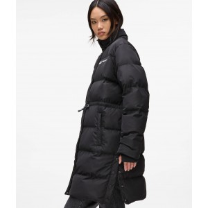 Karl Lagerfeld Long Puffer Black Μπουφάν