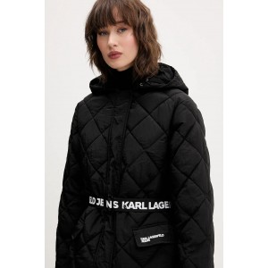 Karl Lagerfeld Light Padded Black Μπουφάν