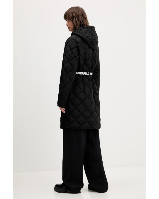 Karl Lagerfeld Light Padded Black Μπουφάν Karl Lagerfeld Light Padded Black Μπουφάν