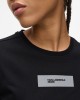Karl Lagerfeld Reflective Logo T-shirt Black Μπλούζα