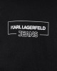 karl Lagerfeld Outline Logo T-shirt Black Μπλούζα