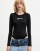 Karl Lagerfeld Bodysuit Crew Neck Black Μπλούζα