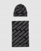 Karl Lagerfeld Monogram Black Σκούφος & Κασκόλ Karl Lagerfeld Monogram Black Σκούφος & Κασκόλ